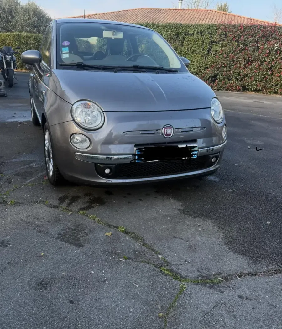Fiat 500, extérieur avant après nettoyage par LGRC Detailing