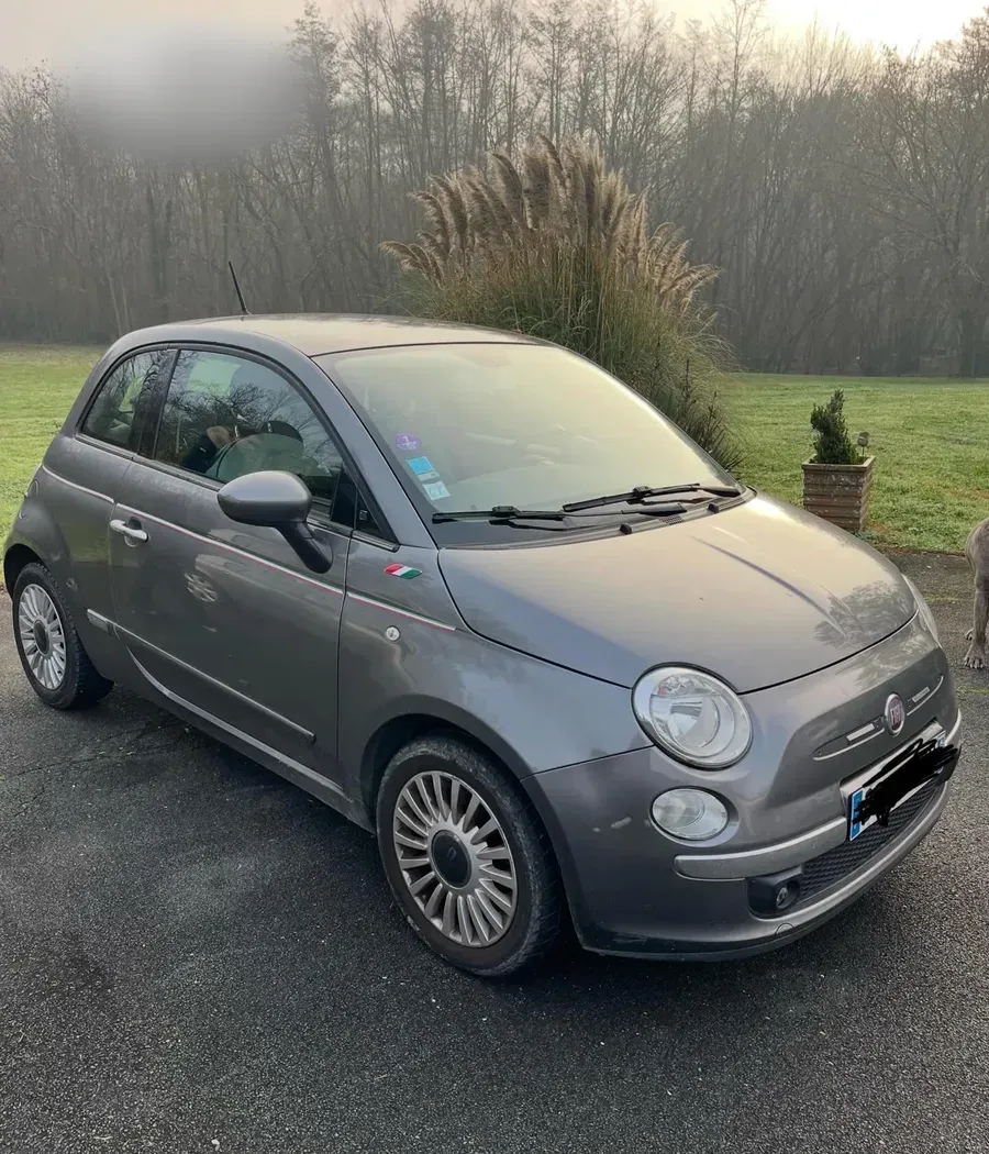 Fiat 500, extérieur avant avant nettoyage