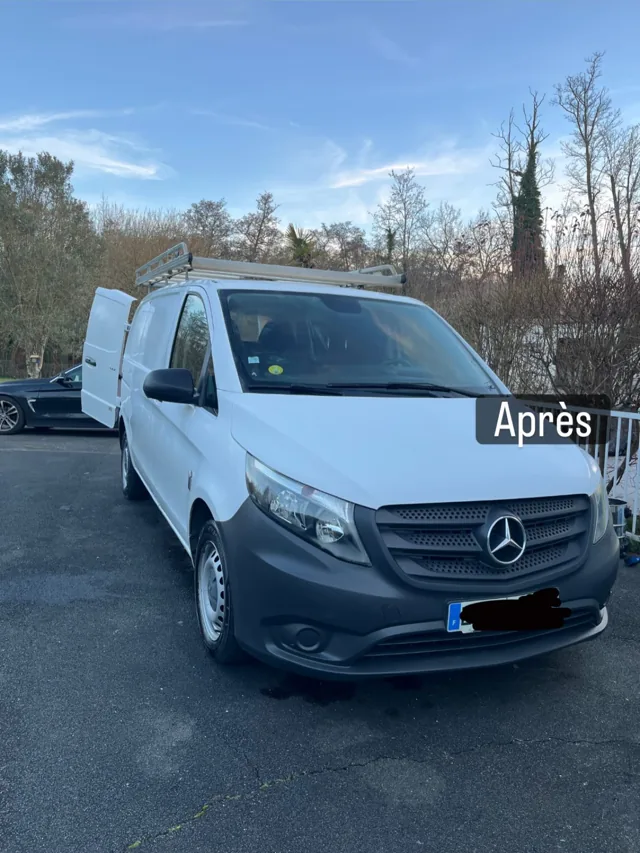Mercedes Vito — extérieur, après nettoyage